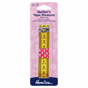 Hemline Quilter's Tape Measure: Extra Long: 300cm