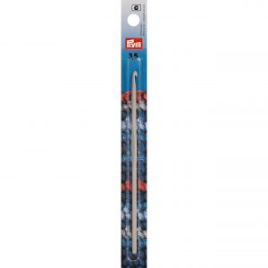Prym Single-pointed knitting needles, aluminium, grey