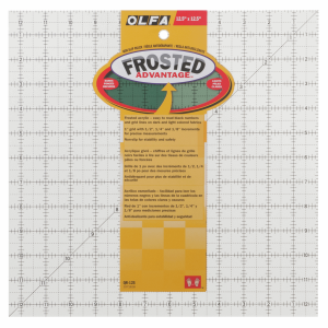 Olfa Quilting Rule: Non-slip: Square: 12.5 x 12.5in