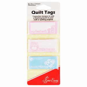 Sew Easy Quilt Tags