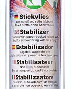 Madeira Cotton Fix Tear Away Stabilizer, White 30CM X 3M
